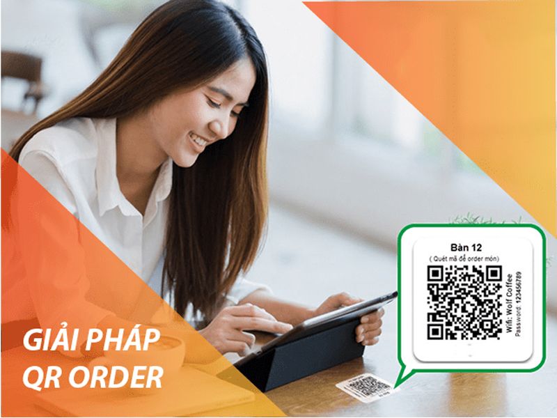 Giải pháp order đồ ăn tại nhà hàng không cần nhân viên phục vụ