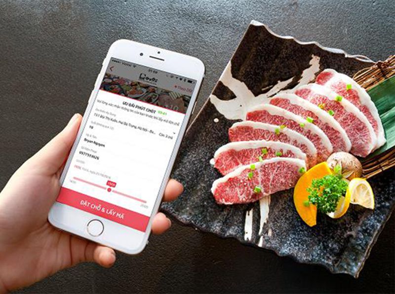 Thiết kế app gọi món đơn giản và hiệu quả dành cho các nhà hàng