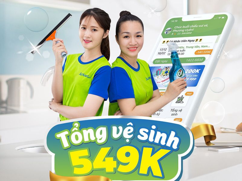 Những lý do và lợi ích các bạn nên thiết kế một app dọn vệ sinh công nghiệp