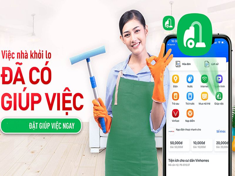 Công ty thiết kế ứng dụng giúp việc nhà uy tín tại tphcm