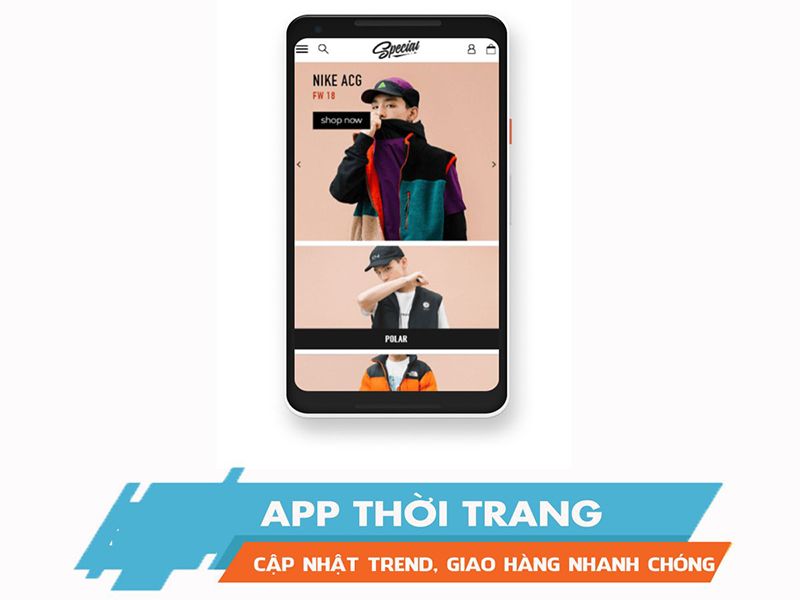 Sử dụng app bán hàng thời trang để tăng cao doanh số của đơn vị mình