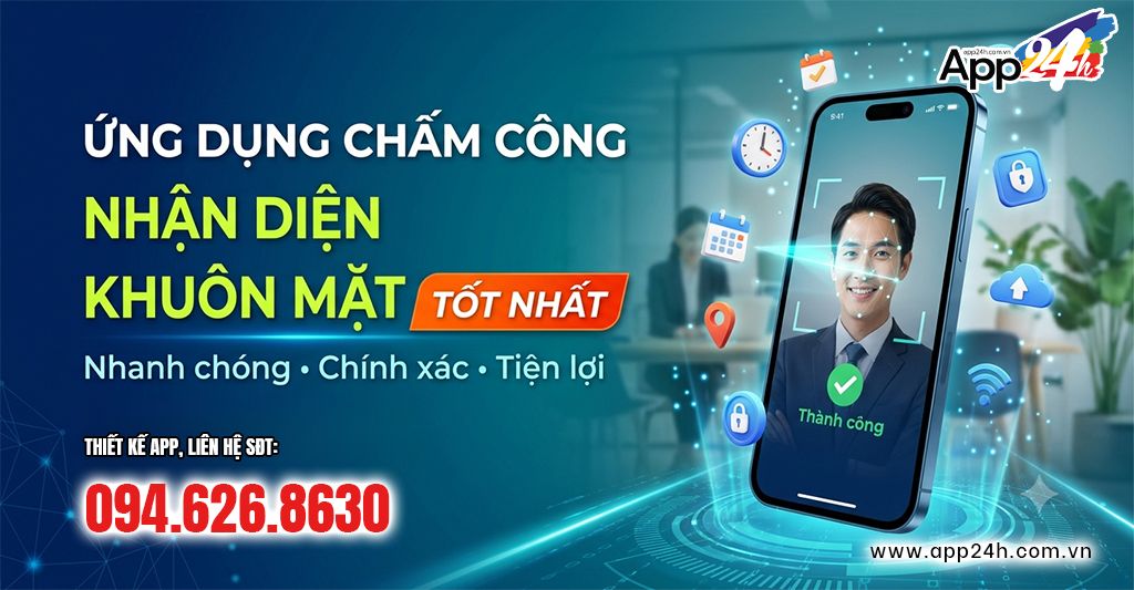 Ứng Dụng Chấm Công Nhận Diện Khuôn Mặt Tốt Nhất